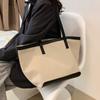 Bolso de hombro de gran capacidad estilo occidental, bolso de lona japonés, bolso grande para mujer, nuevo estilo de moda 202021