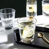 Taza de desayuno de cristal con patrón de ojo de martillo Phnom Penh estilo japonés ins Viento juego para el hogar taza para beber taza para cerveza té de burbujas venta al por mayor
