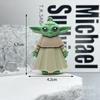 Comercio electrónico transfronterizo Llavero colgante de Yoda Muñeco colgante de llavero de Star Wars Yoda Bebé Animación Periféricos