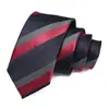 Bestseller transfronterizo, corbata estrecha para hombre de 6 cm, corbata de rayas casual, corbata para hombre hecha a medida, al por mayor en stock, muestra disponible en 7 días