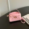 Bolso de mano de moda estilo coreano 2026 otoño nuevo bolso para mujer, bolso de hombro fresco con lazo, bolso cruzado elegante