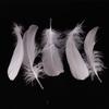 En stock Suministro de plumas de ganso grandes de color flotante suave pluma flotante DIY atrapasueños pendientes sombrero ropa decoraciones