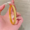 Série Gipsophila pulseira de fivela de diamante de duas fileiras brilhante de luxo leve não desbota pulseira de diamante de três fileiras joia de temperamento da moda