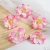 Flor Artificial Europea y Americana Jinling Rose Flor de Seda Tocado Estilo Vacaciones Bosque Playa Bohemia Accesorios para el Cabello Material