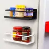 Estante de Almacenamiento Magnético para Refrigerador, No Requiere Taladro, Estante de Especias Extraíble, Estante Colgante Lateral para Refrigerador, Estante de Almacenamiento para Utensilios de Cocina
