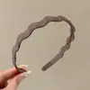 Diadema Facial Esmerilada Simple, Accesorio para el Cabello para Mujeres, Herramienta para Fijar el Cabello de Verano, Pinza para el Cabello con Dientes Antideslizante para Lavar