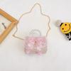 Nuevo Lindo Pequeño Lazo Fragante Dama Princesa Niños y Niñas Accesorios de Lana de Mano Bolso Bandolera
