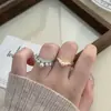 Anel Aberto de Pérola em Forma de Concha com Zircônia de Fileira Única para Mulheres, Estilo de Nicho de Luxo, Empilhável com Coroa, Anel Exquisito Personalizado para Dedo Indicador