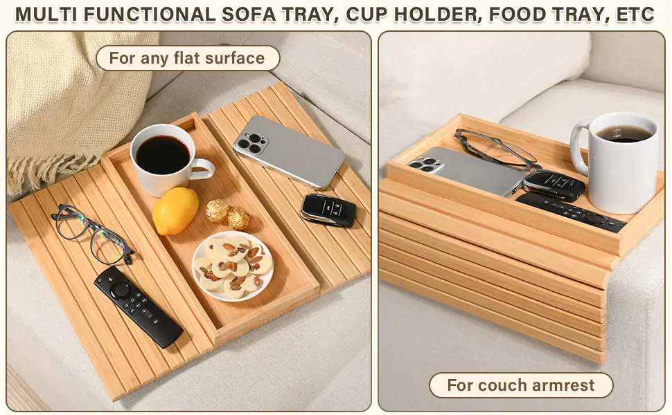 sofa arm tray
