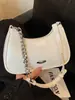 Bolsa Pequena Vintage para Mulheres, Nova Bolsa de Ombro Transversal com Corrente Casual Primavera 2026, Bolsa Tendência para Sobrancelha para o Dia a Dia