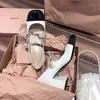 Sapatos de Salto Único Estilo Francês Design Novo Primavera e Outono 2025, Sandálias Elegantes, Salto Alto Quadrado Retrô Feminino, Mary Jane