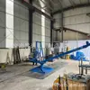 Grúa Pequeña Elevadora de Muelle, Fábrica de Construcción Almacén Taller, Grúa de Carga y Descarga de Puerto, Máquina Elevadora de Peces para Estanques de Peces