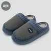 Pantuflas de Algodón para el Hogar Tallas Grandes para Hombre Invierno Felpa Cálida para Interiores Dormitorio Estilo Masculino Venta al por Mayor