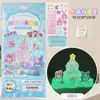 Pegatinas Apilables de Dibujos Animados 3D para Estudiantes, Alivio del Estrés Hecho a Mano, Pegatinas Decorativas Lindas Estilo Ins para Niños Educativas que Brillan en la Oscuridad Venta al por Mayor