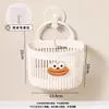3 cestas colgantes multifuncionales para baño, almacenamiento de cosméticos y organización de toallas faciales; cesta de almacenamiento universal para cocina, cesta colgante de pared