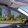 Pantalla de mosquitera para ventana de coche de gato súper pantalla pantalla pantalla pantalla mosquiteras para ventana de coche vidrio a prueba de insectos para coche cortinas parasol