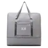 Bolsa de Ombro Dobrável de Aparência Sofisticada para Viagem, Bolsa de Armazenamento Feminina de Grande Capacidade, Bolsa Tote de Viagem, Bagagem para Estudantes, Bolsa de Fitness