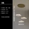 Novo Lustre de Escada Estilo Chinês Folha de Lótus para Restaurante, Pequena Villa Duplex, Sala de Estar, Apartamento Loft, Lustre Longo Rotativo Vazado