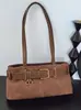 Bolso Retro Transfronterizo para Mujer de Gran Capacidad Nuevo 2025 Otoño e Invierno Diseño de Nicho Bolso de Hombro Único Bolso Casual para Viajar