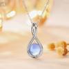 [Collar de Plata de Ley S925] Regalo para Novia en Cumpleaños o Día de San Valentín, Cadena para Clavícula de los Doce Signos del Zodiaco, Venta al por Mayor Transfronteriza