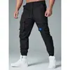 Pantalones de Trabajo Casuales de Marca de Moda de Venta Caliente Transfronterizos en Aliexpress para Hombres, Pantalones Largos Deportivos Jogger de Moda, En Stock al por Mayor