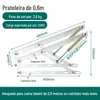Estrutura de Cama de Casal com Suporte Hidráulico Ajustável Barra de Suporte Pneumático Estrutura de Varas Cama Barra de Pressão de Ar Tatami Amortecedor Elevador Barra de Suporte de Ar