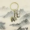 Acessórios Pingente Chaveiro Estilo Chinês Presentes Criativos Acessórios de Metal Machado de Dragão Presentes de Alto Padrão Joias de Liga