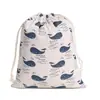 Bolsas de Algodón y Lino Estampadas con Cordón para Guardar Joyería y Collares, Bolsas Vacías para Bolsitas de Ajenjo del Festival del Bote del Dragón y Joyería