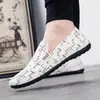 Mocasines para hombre mocasines de primavera y otoño zapatos de hombre zapatos casuales coreanos zapatos perezosos zapatos de chico social británico para hombre