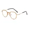 Gafas planas poligonales artísticas y minimalistas de estilo coreano, ligeras y cómodas, adecuadas para el uso diario, y con funciones de bloqueo de luz azul.. Modelo: WM86211