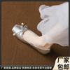 Zapatos Bajos Franceses de Punta Cuadrada Suave con Perlas para Mujer 2024 Nuevo Estilo con Falda Cómodos Suela Suave Plata Zapatos Bajos Zapatos de Ballet