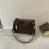2026 Nova Bolsa Feminina Estilo Coreano Bolsa Transversal Retrô Bolsa Quadrada Pequena Bolsa de Ombro Textura da Moda Tendência Feminina Tendência