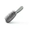 Peine Esponjoso Antiestático para Mujer, Doble Uso para Cabello Seco y Húmedo, Peine Mágico de Capas, Peine Masajeador del Cuero Cabelludo, Peine Alisador del Cabello