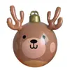 Venda Quente Transfronteiriça Novidade Bolas Infláveis de Natal Decorações de Natal para Exterior Balão Layout de Local Festivo Bolas de Natal