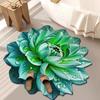 Tapete de Chão de Veludo Cristal Estereoscópico 3D, Tapete Decorativo Resistente a Manchas para Quarto ao Lado da Cama, Tapete Decorativo para Closet, Tapete para Sala de Estar Sofá Mesa de Centro