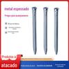 Venda por atacado ao ar livre dossel tenda acessórios 23cm alargada cabeça plana redonda ferro terra pregos barraca de camping pregos