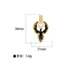 Moda Joker DIY Semiacabado Microincrustado Chapado en Cobre Accesorios de Girasol Accesorios Populares Europeos y Americanos Colgantes de Estrella