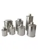 0.1L0.2L0.37L0.5L1L Tampa Rosqueada Redonda Lata de Ferro Química Lata de Cola Embalagem de Folha de Flandres Balde Tambor de Ferro