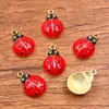 Múltiples Dijes de Aleación para Manualidades Chapado en Oro KC Animales Esmaltados Caballo Hormiga Oruga Insecto Caracol Colgantes Accesorios