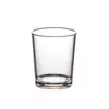 Venda direta da fábrica copo de PC inquebrável copo de plástico transparente 90ml copo de plástico transparente para licor tamanho pequeno copo de licor