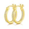 Pendientes de moissanita de plata esterlina S925, pendientes sencillos y elegantes, pendientes personalizados con diamantes retro estilo Hong Kong.
