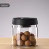 Frasco de Almacenamiento Sellado de Vidrio de Borosilicato de Alta Calidad Transfronterizo Tarro para Granos y Dulces de Cocina Frasco de Almacenamiento al Vacío Tipo Prensa