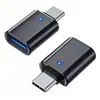 Adaptador OTG 3.0 Tipo-C para Adaptador USB Carregamento Rápido para Celular 6A Conversor de Dados Android e Outros Universal
