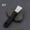 Faca Raspador de Óleo para Fundo de Panela de Aço Inoxidável para Remover Manchas de Óleo Ferramenta de Limpeza Pequena Produto Raspador de Fuligem Escala Preta Espátula Limpeza Doméstica da Cozinha