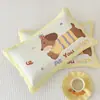 Funda de almohada de seda de hielo para niños Clase A Pieza única 30X50 Verano Guardería Bebé Funda de almohada refrescante A prueba de sudor Cubierta interior para núcleo de almohada