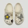 Sapatos Crocs, Pingentes de Flor, Pequenos Acessórios de Joia, Corrente Adequada para Sapatos de Jardim, Acessórios de Corrente Removíveis