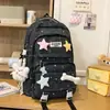 Mochila muy elegante para chicas de secundaria, estilo coreano ins, adecuada para estudiantes de secundaria y primaria (grados 3-6), y estudiantes universitarias