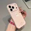 Animais Fofos Pequenos Adequados para Celular Apple 17Promax Iphone16Pro Case de Celular com Janela de Amor Case Macio