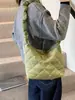 Bolsas de Mujer Transfronterizas Nuevo Estilo Coreano Nicho para el Trabajo Gran Capacidad Moño Estudiante Universitario Clase Bolso de Hombro Bolso Cruzado