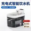 Dispensador de Agua Inteligente Inalámbrico para Gatos, Fuente de Agua para Mascotas No Eléctrica con Calefacción a Temperatura Constante y Circulación Automática de Agua